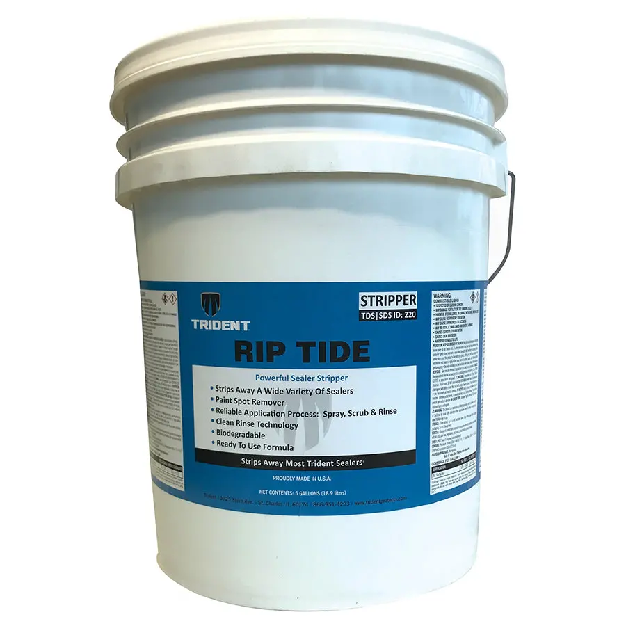Rip Tide,  Sealer Stripper - 5 Gallons By Trident (8408) 1