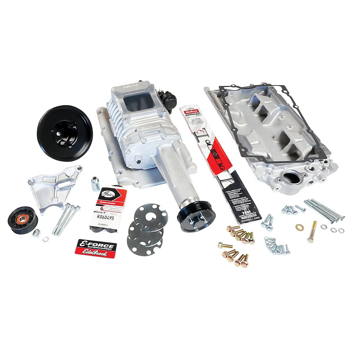 Edelbrock Supercharger Kit For 1996-Later Chevy Small-Block - Carbureted 1
