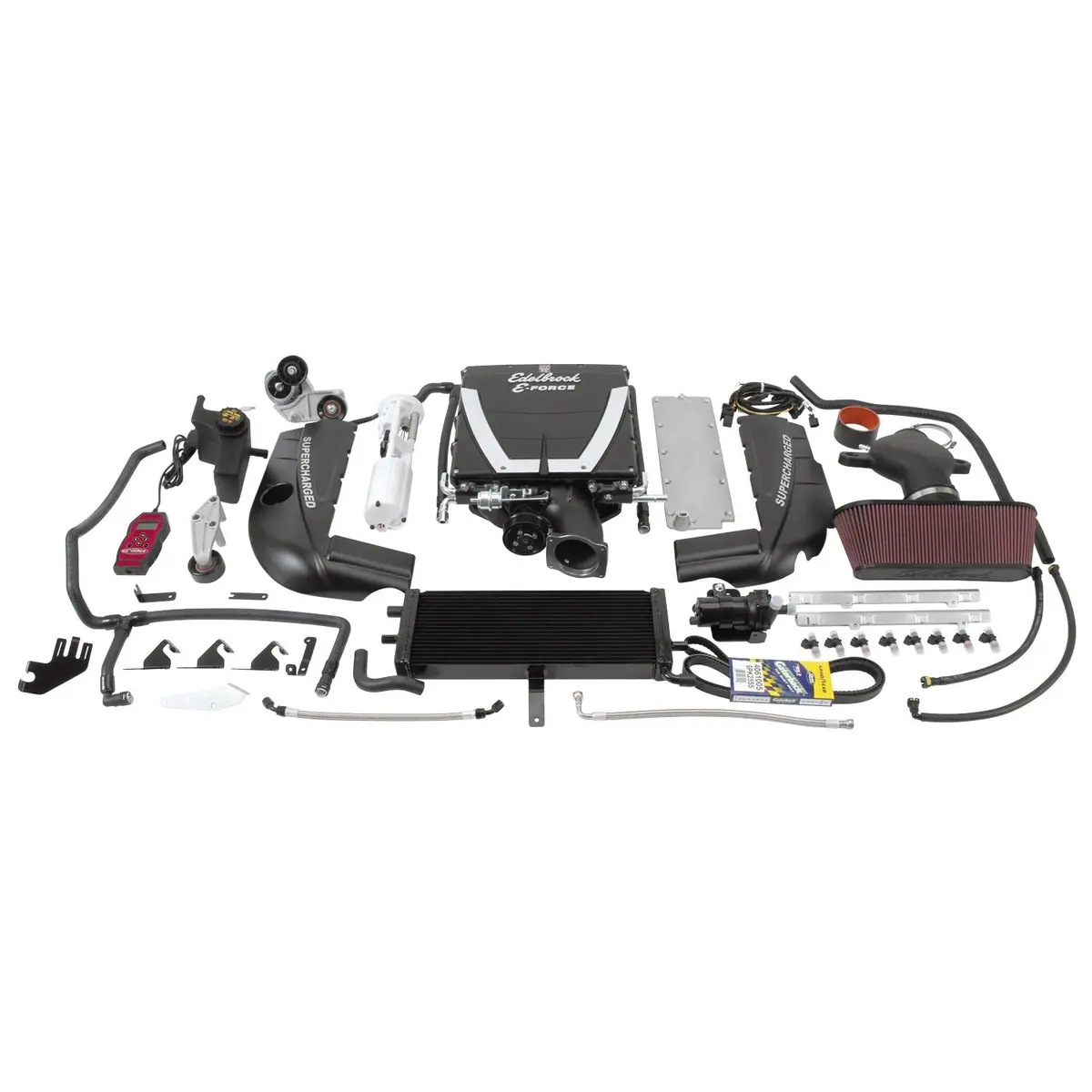 Edelbrock  Stage 2 Supercharger Kit #1591 For 2008-13 Chevrolet Corvette Ls3 W/ Tune 1