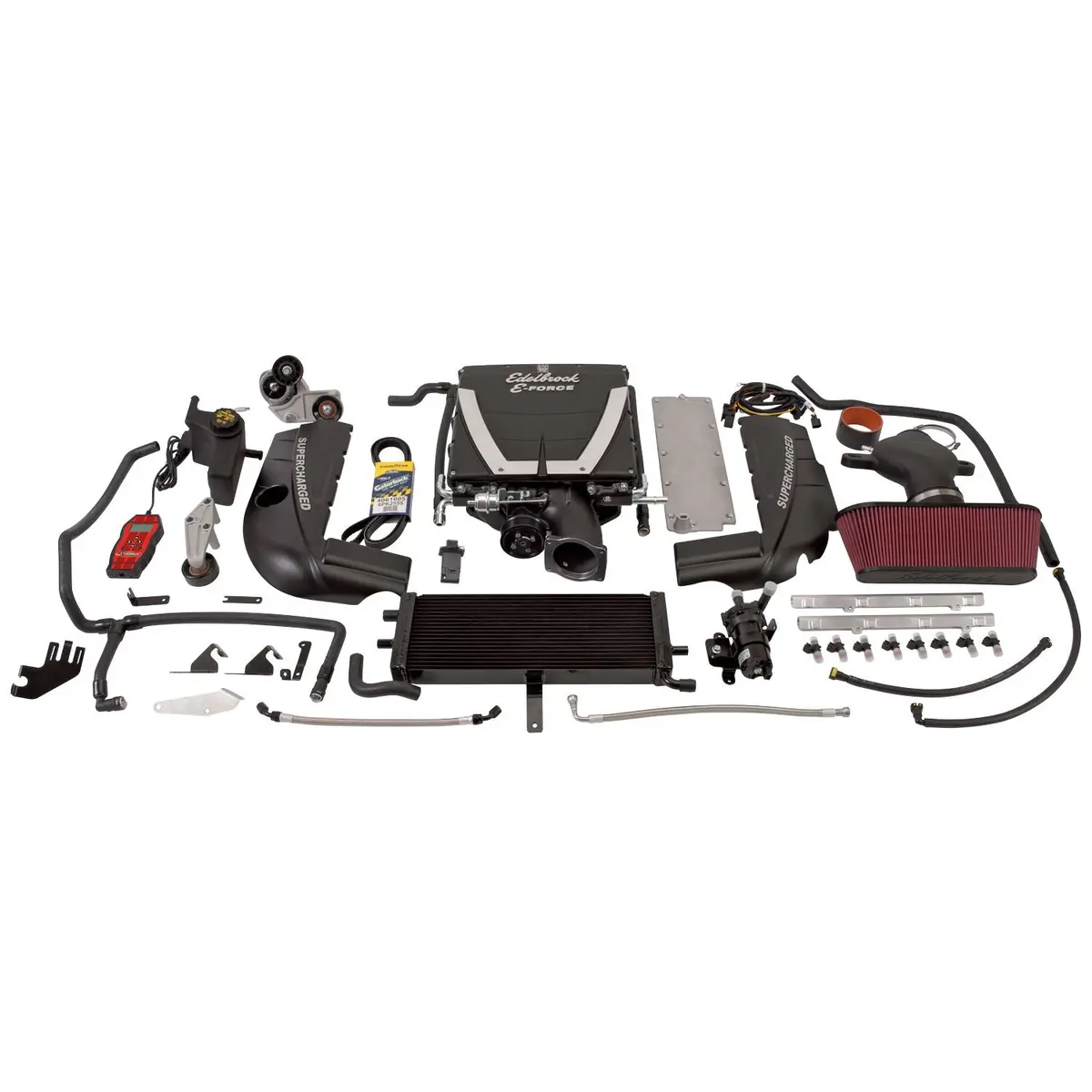 Edelbrock  Stage 1 Supercharger Kit #1593 For 2005-07 Chevrolet Corvette Ls2 W/ Tune 1