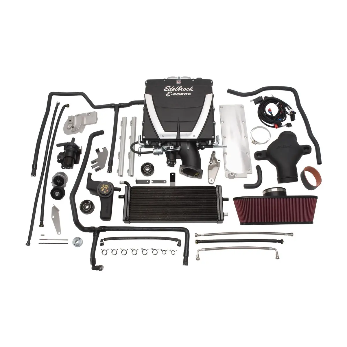 Edelbrock  Pro-Tuner Supercharger Kit #1595 For 2005-07 Chevrolet Corvette Ls2 W/O Tune 1