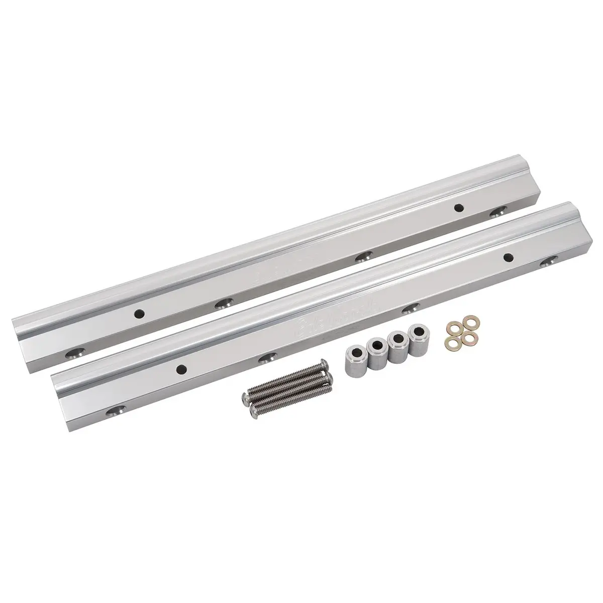 Edelbrock Fuel Injector Rail Kit #3510, -8 An Black Anodized For Chevrolet Ls Gen Iii 1