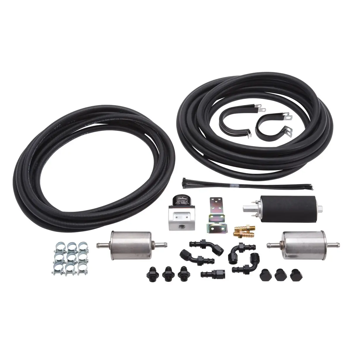 Edelbrock Fuel Injection Fuel Feed And Return Pipe Assembly #3604, 67 Gph/255 Lph 1