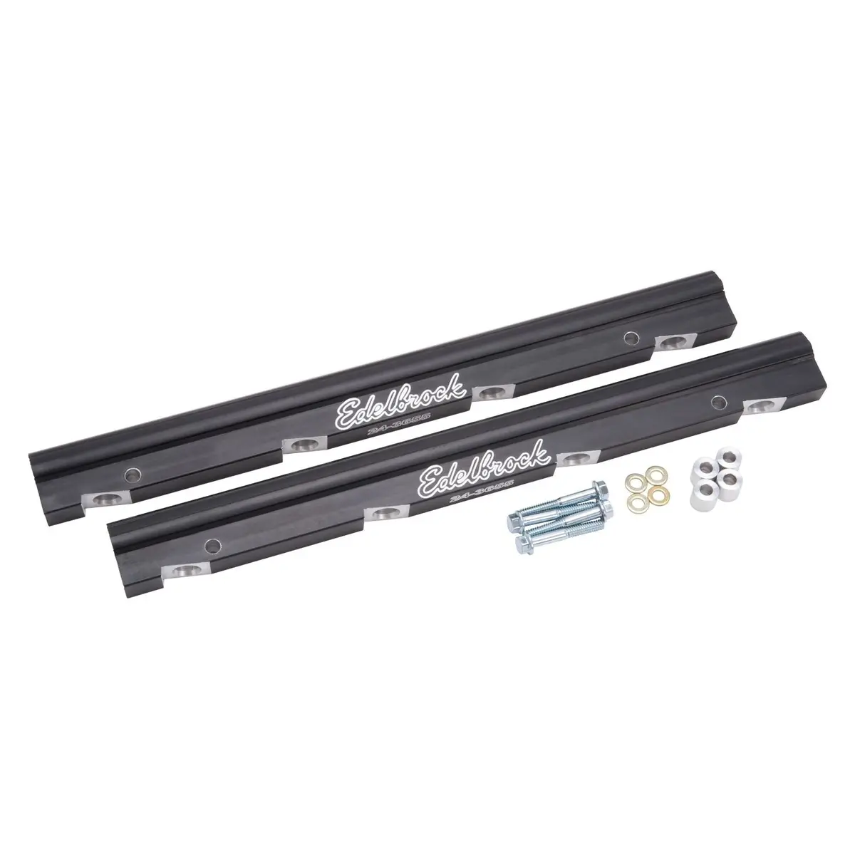 Edelbrock Fuel Injection Fuel Rail #3655, -8 An Black Anodized For Chevrolet Ls Gen Iv 1