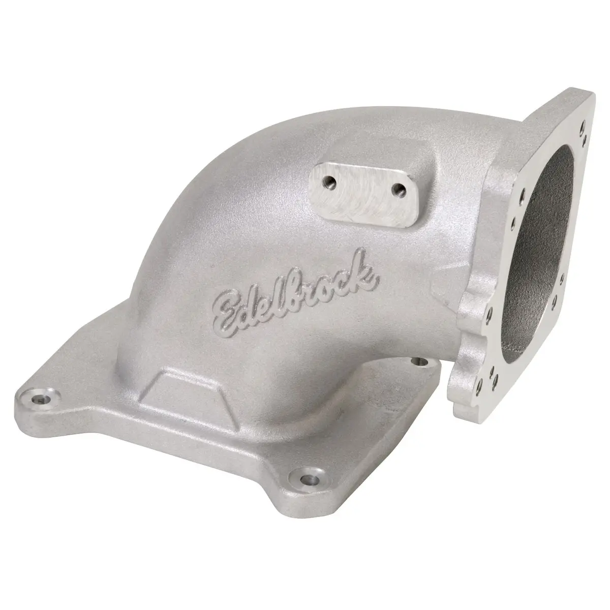 Edelbrock High-Flow Efi Intake Elbow #3815 With 120Mm Opening, Satin Finish 1