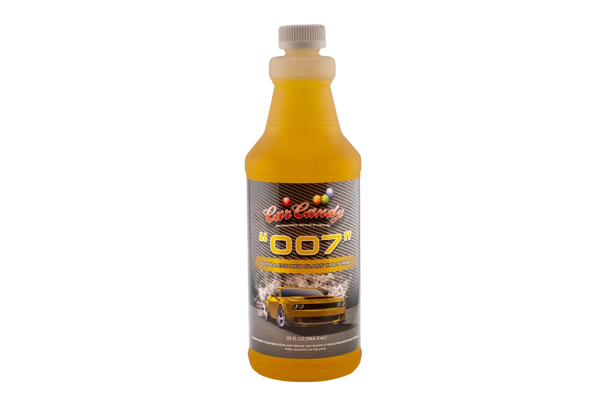 Car Candy | “007” Slingless Tire Dressing – Ultra Shine, No Mess Tire Dressing 1
