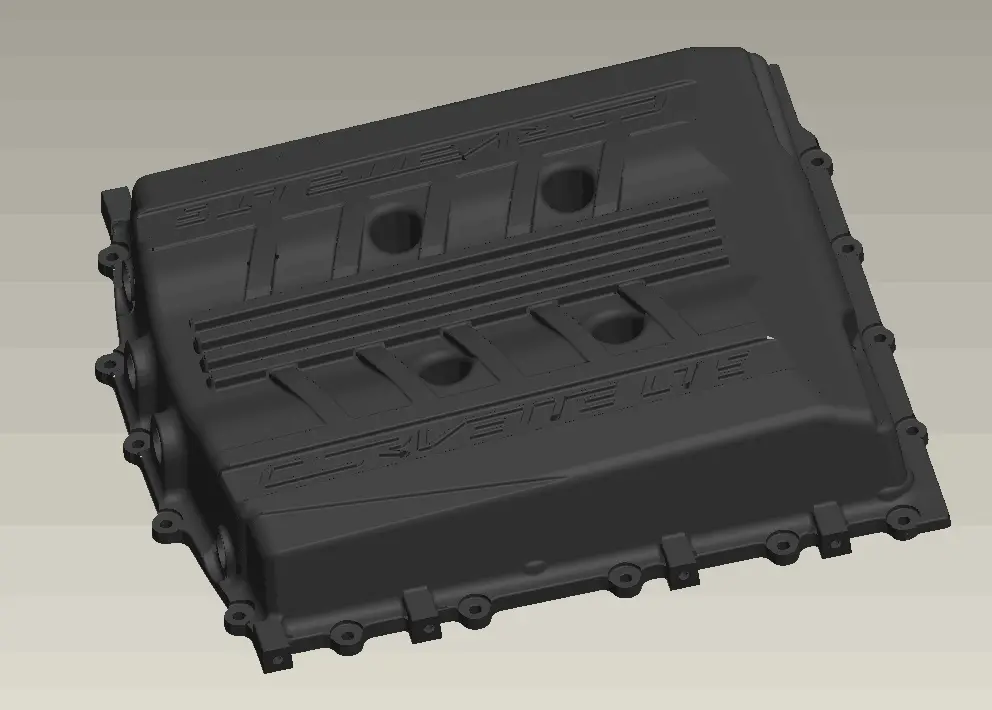 Weapon-X: Lt5 Eaton Supercharger Lid - Carbon Fiber  [C7 Corvette Zr1] 1
