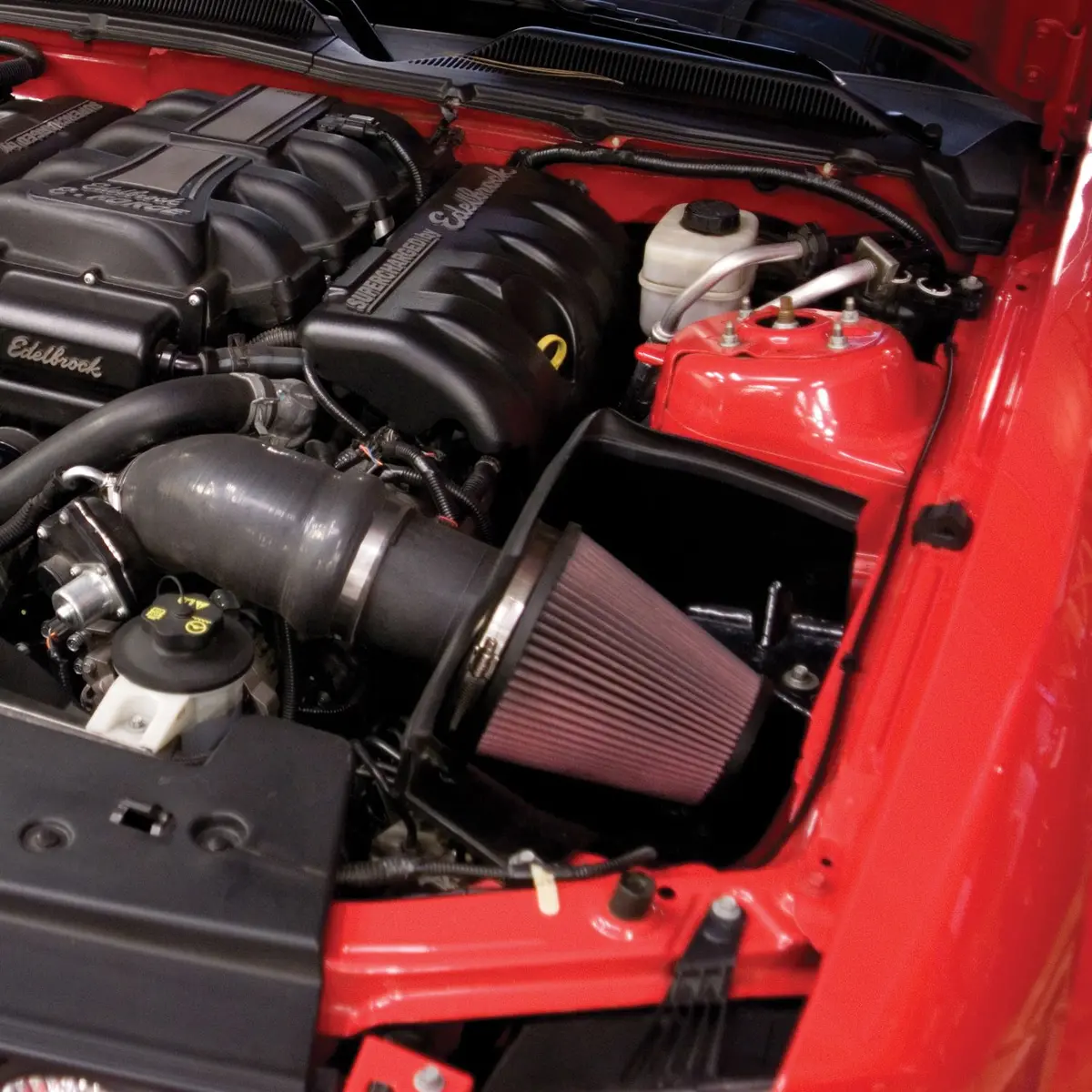 Edelbrock Competition Air Intake Kit 2005-09 Ford Mustang Gt 2