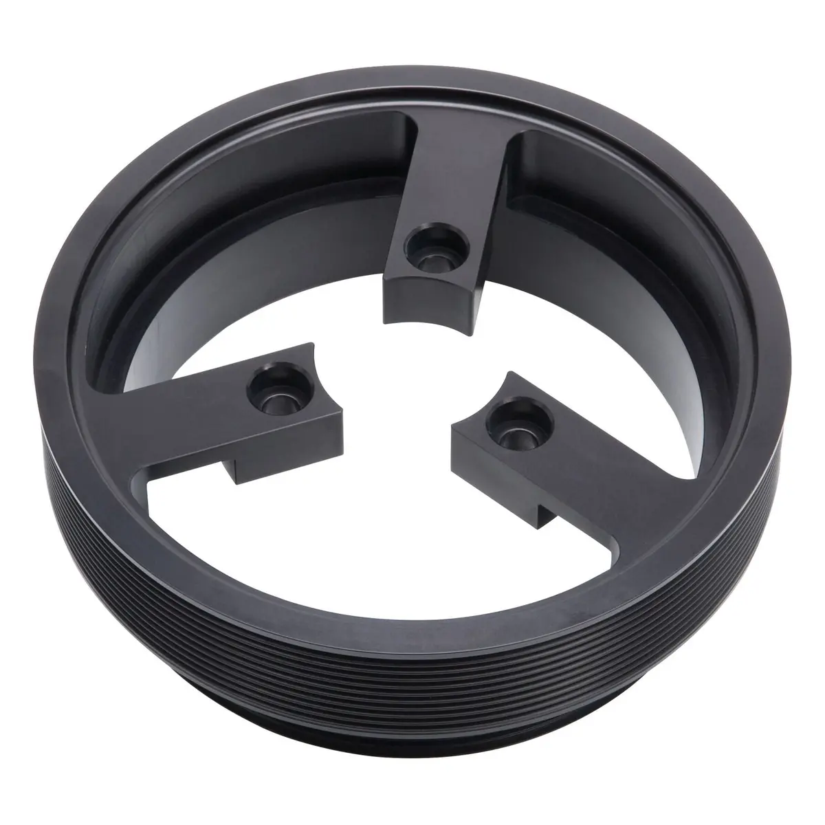 Edelbrock 15% Overdrive Crank Pulley 2014-19 C7 Chevrolet Corvette Gen V 8.7" 10-Rib 1