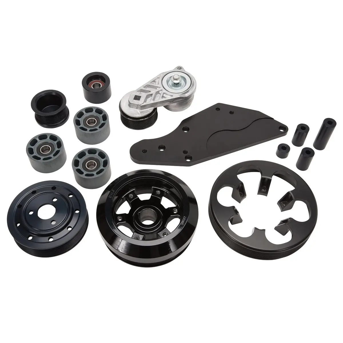 Edelbrock  Belt Conversion Kit 2013-20 Ford Mustang Gt Coyote 5.0L 8-Rib 1