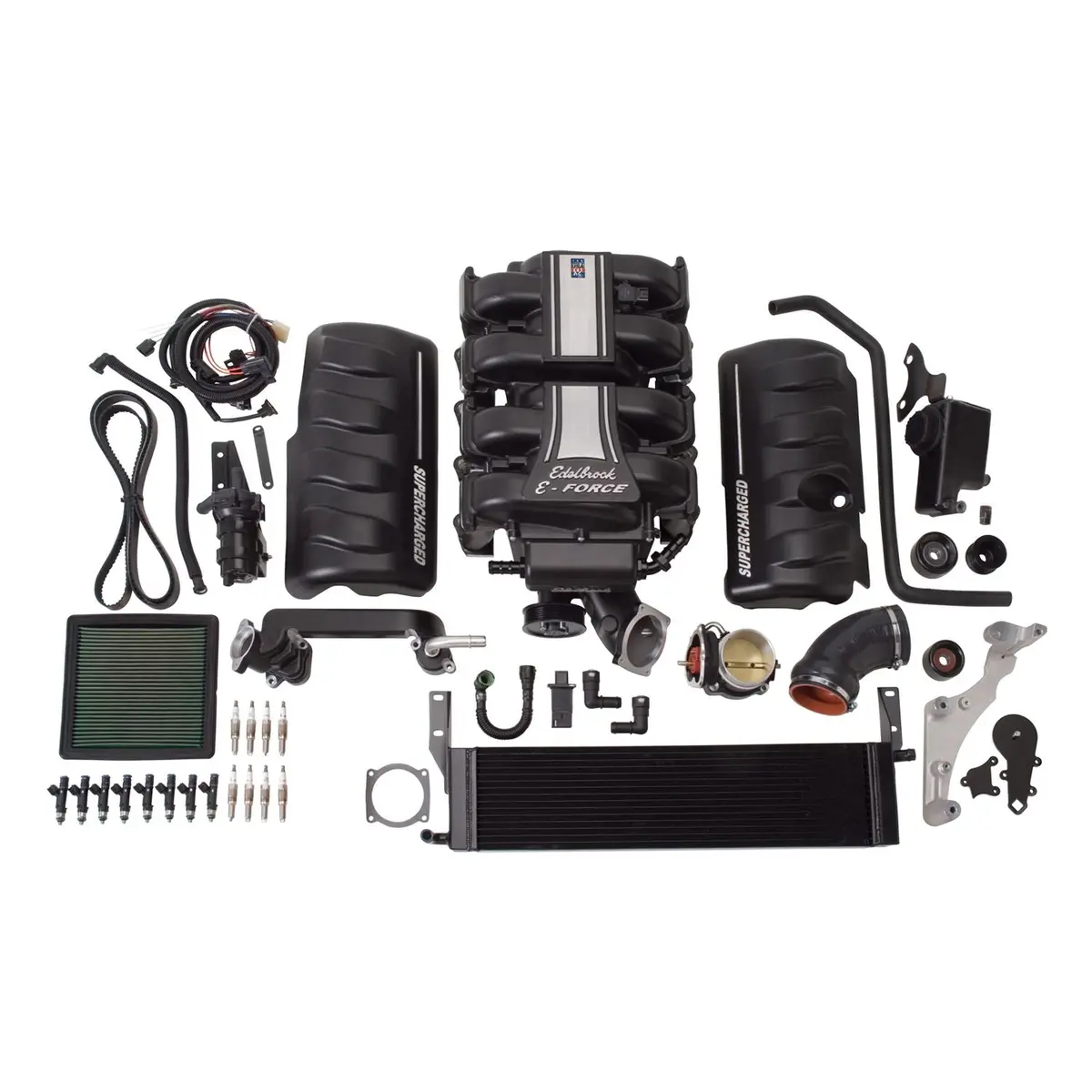 Edelbrock Stage 1 Supercharger Kit 2010 Mustang Gt 4.6L 3V W/O Tune 1