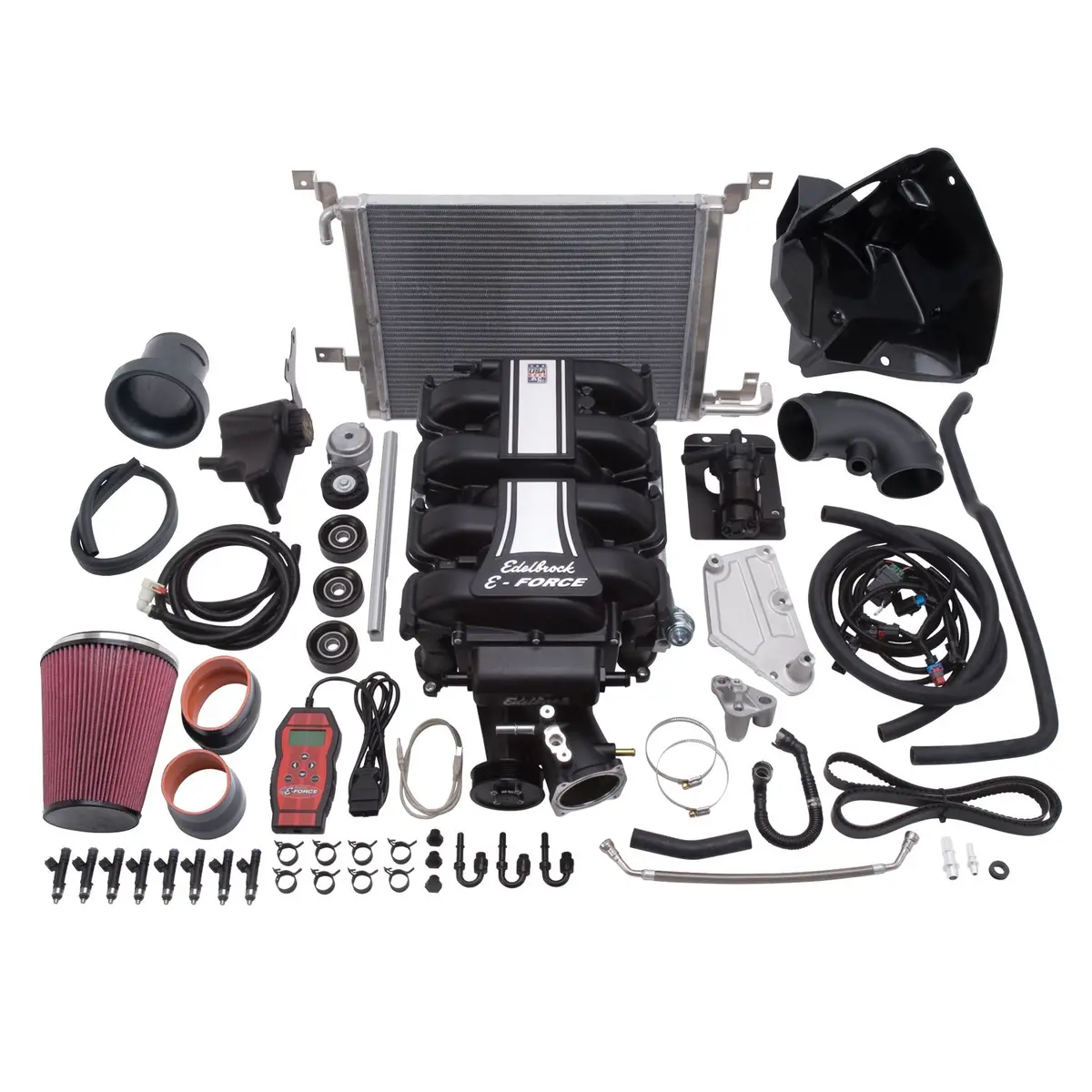 Edelbrock Stage 2 Complete Supercharger 2011-14 Ford Mustang 5.0L 4V W/ Tune 1