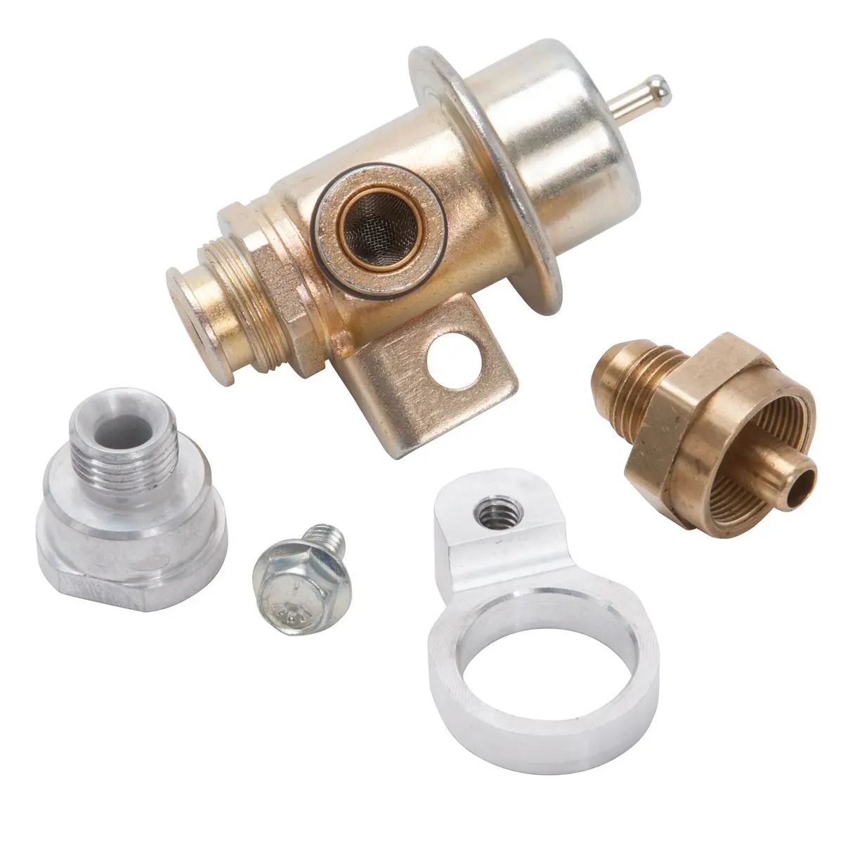 Edelbrock Fuel Injection Pressure Regulator #17400 Return Style, 43 Psi 1