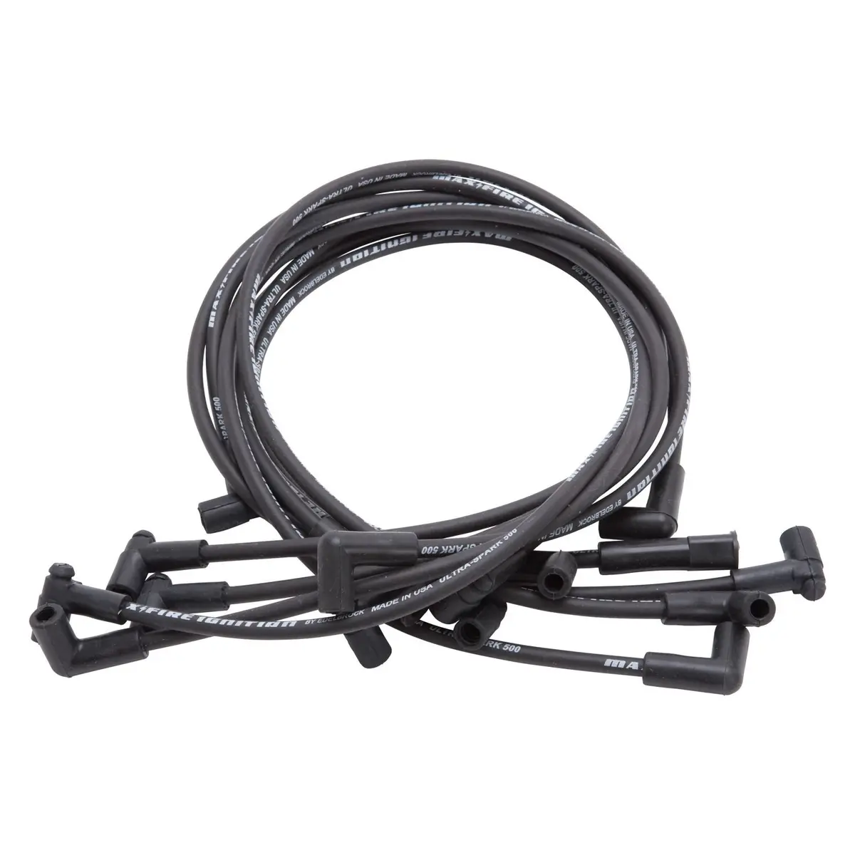 Edelbrock Max-Fire (Ultra-Spark 500) High Small-Block Chevy 1978-86 Spark Plug Wire Set 1