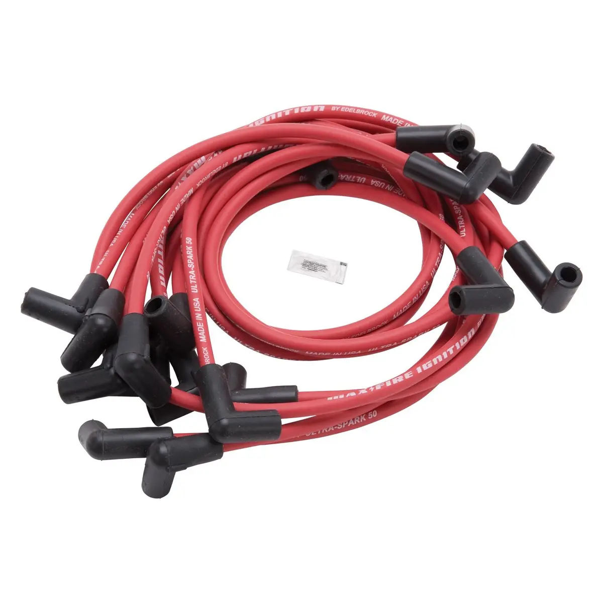 Edelbrock Max-Fire (Ultra-Spark 50) Small-Block Chevy 1974-88 Spark Plug Wire Set 1