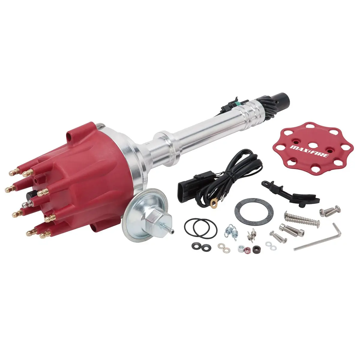 Edelbrock Max-Fire Distributor For Chevy 262-502 V8 With Fixed Collar 1