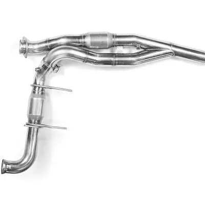 Kooks Headers & Exhaust:  2010-2014 Ford Raptor 3" Green Catted Y Pipe 6.2L 1