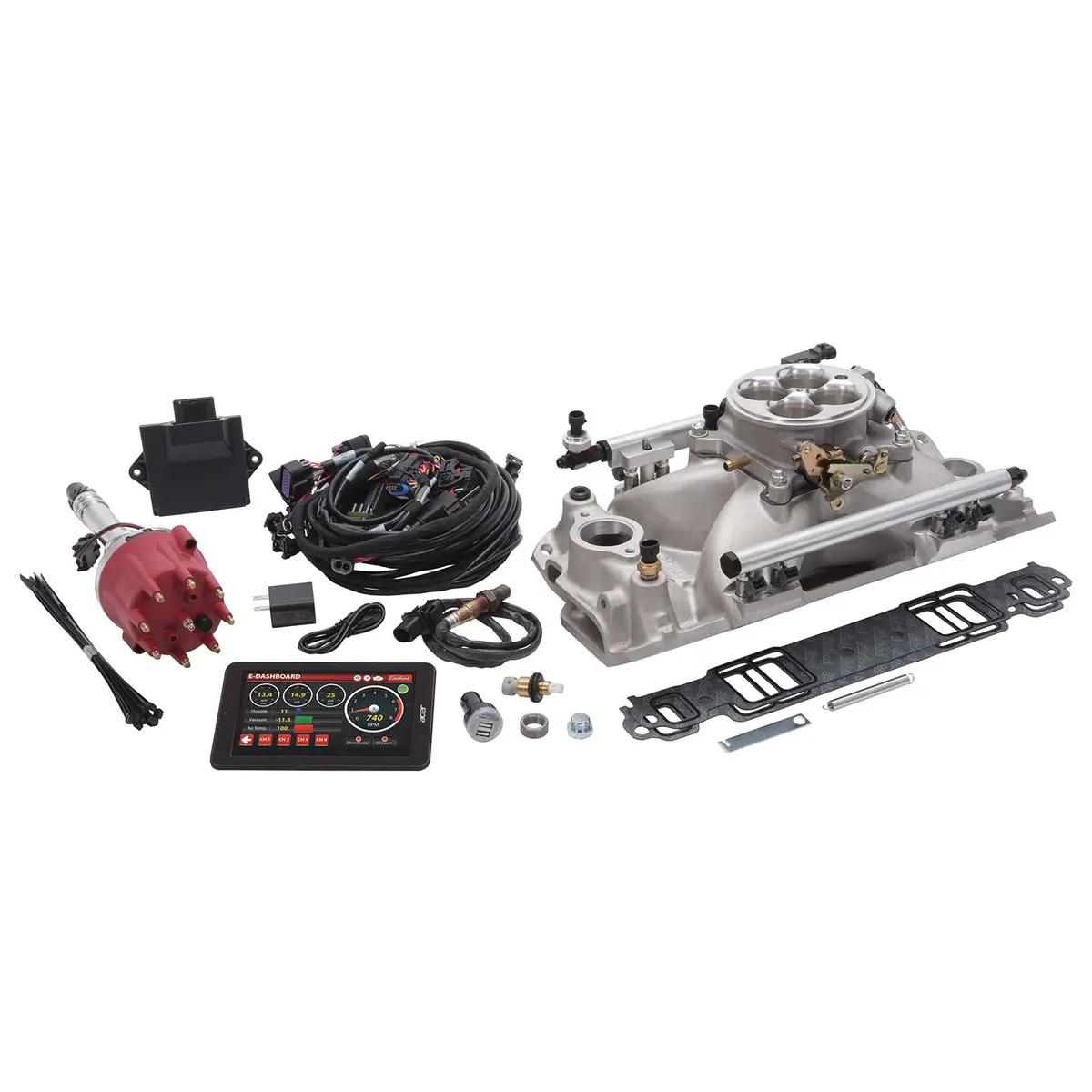 Edelbrock Pro-Flo 4 Efi Traditional 4150-Style Kit #35690 For Chevrolet Small-Block 2