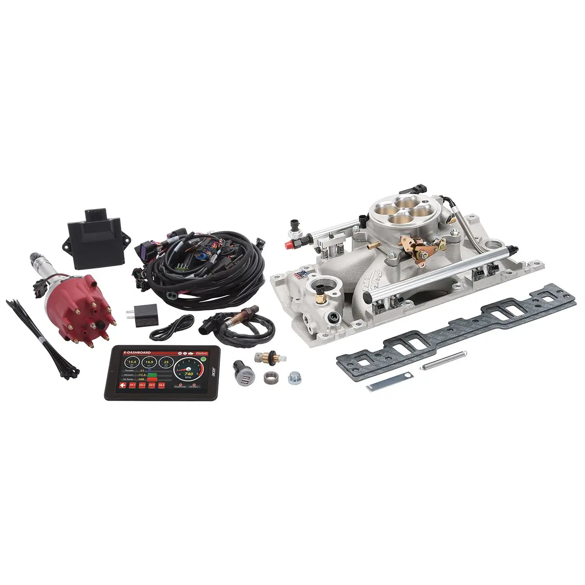 Edelbrock Pro-Flo 4 Efi Traditional 4150-Style #35780 For Chevy Sb W/Vortec/E-Tec Heads 1