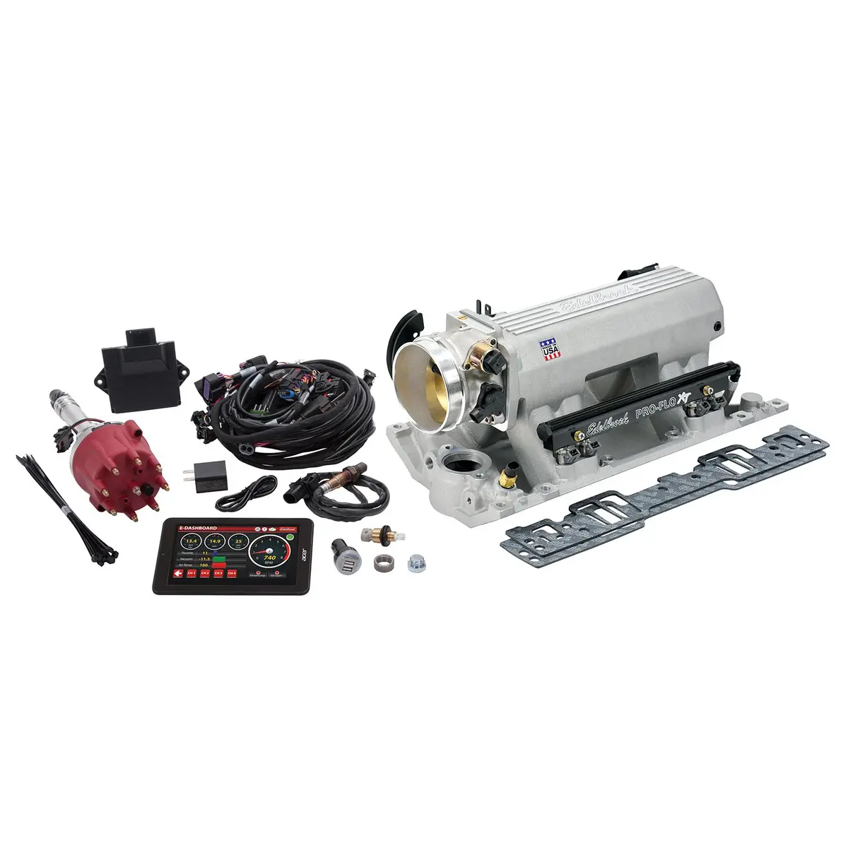 Edelbrock Pro-Flo 4 Efi Xt-Style Kit #35820 For Sb Chevy W/Vortec/E-Tec Cylinder Heads 1