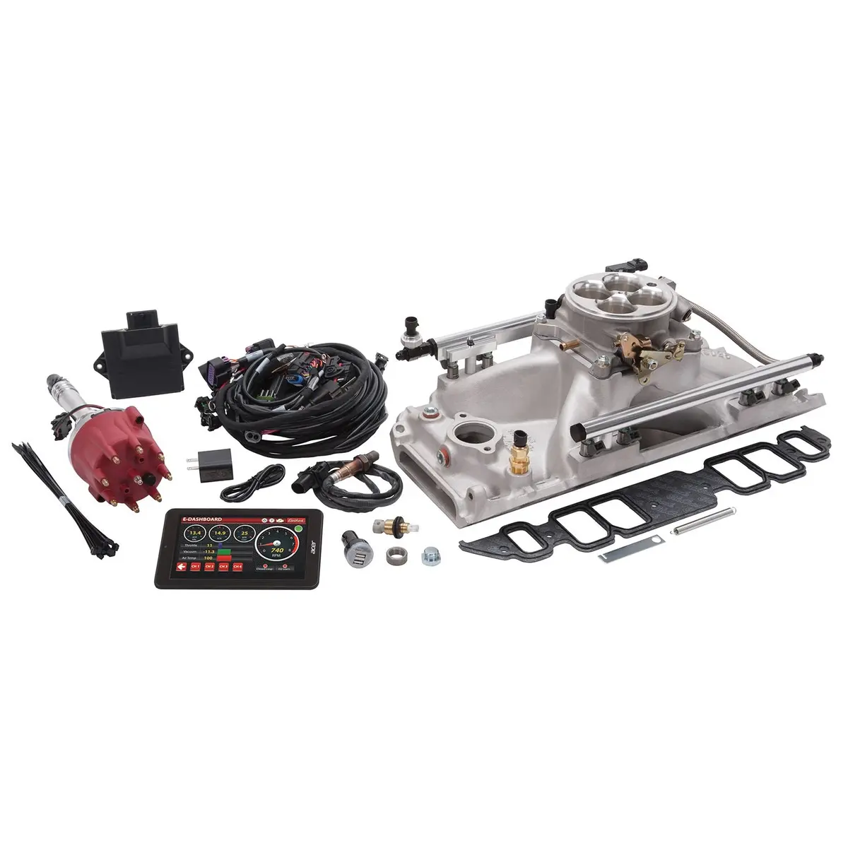 Edelbrock Pro-Flo 4 Efi Traditional 4150-Style Kit #35850 Chevy Big-Block Rectangle Port 1