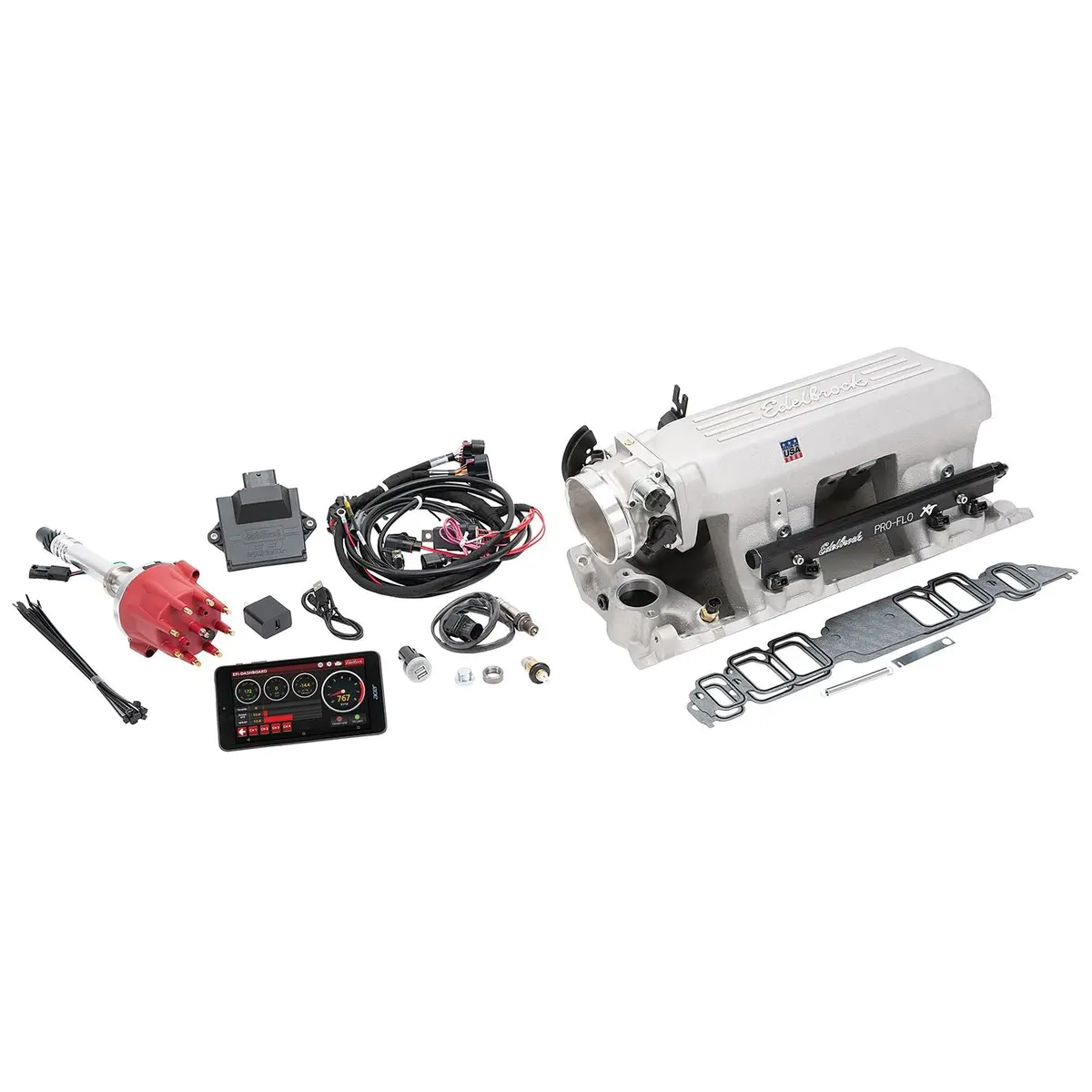 Edelbrock Pro-Flo 4 Efi Xt-Style Kit #35870 For Chevrolet Big-Block Rectangle Port 1