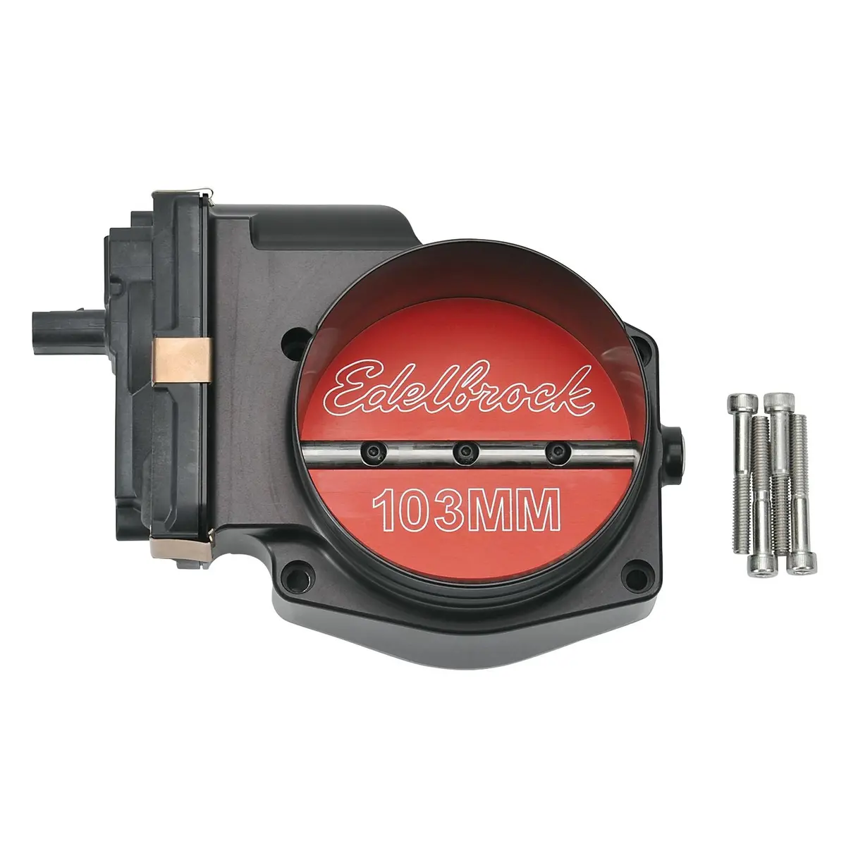Edelbrock Throttle Body #38988 For 2015-17 Ford Mustang Gt 5.0L, 103Mm, Analog 1