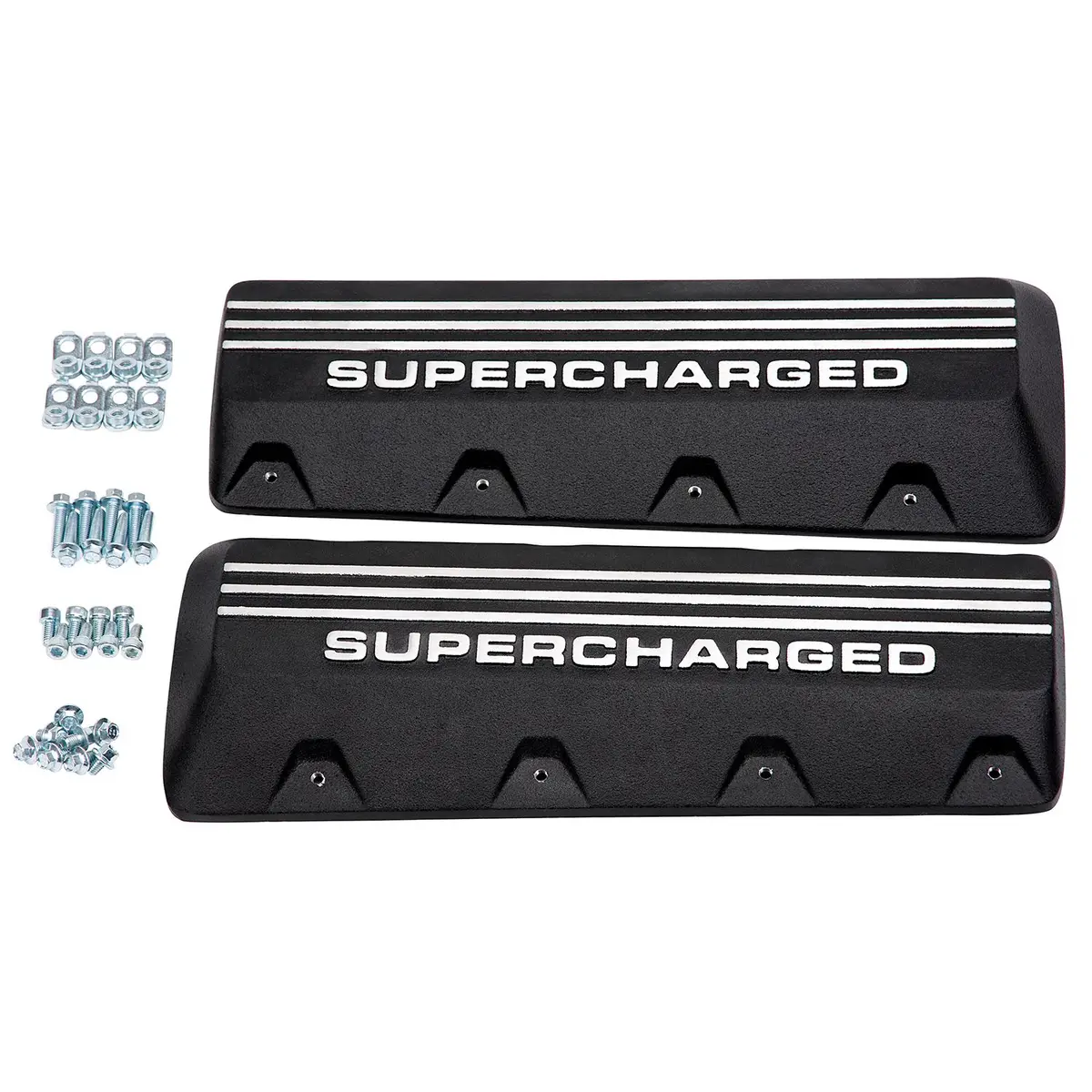 Edelbrock Supercharger Coil Covers #41139, 2015-19 Chrysler Hemi W/Dp-3C Sc System 1