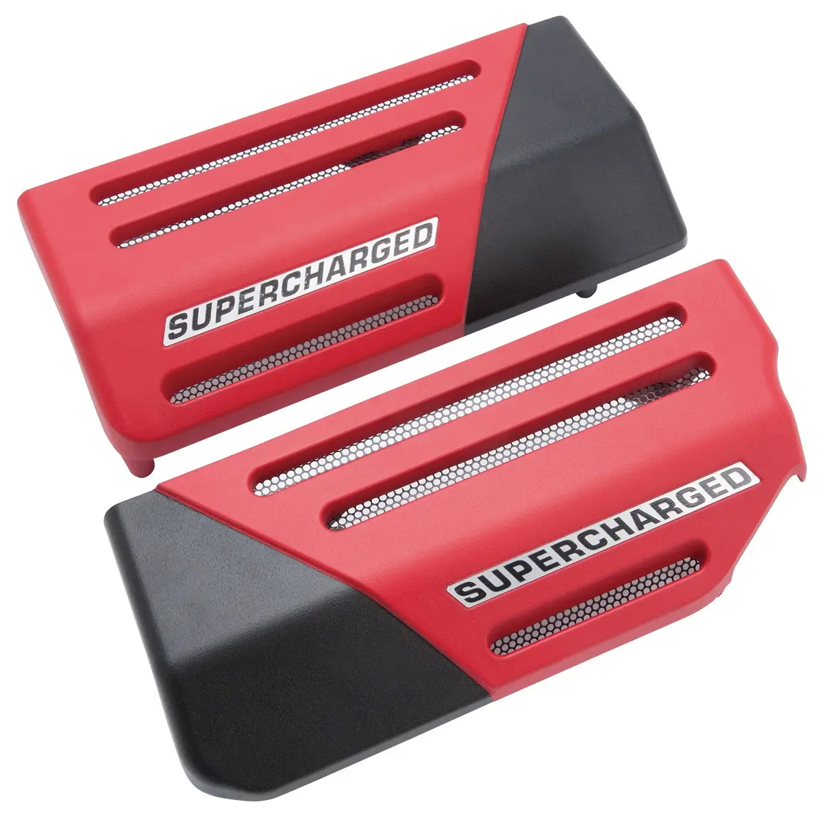 Edelbrock Supercharger Aluminum Coil Covers #41142 For 2010-13 Chevrolet Camaro Ss 1