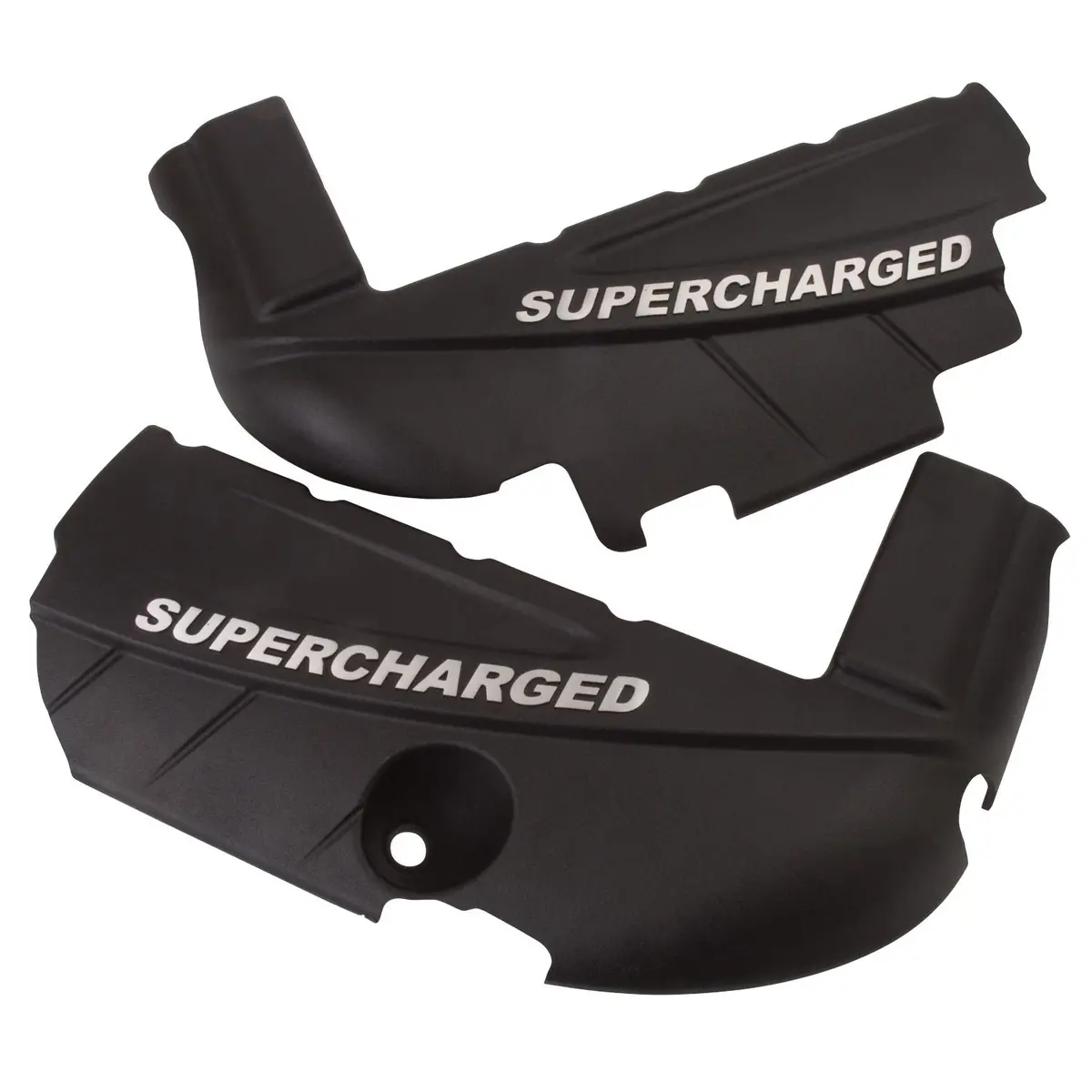 Edelbrock Supercharger Coil Covers #41143 For 2010-15 Chevrolet Camaro Ss W/Low Profile Top 1