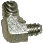 Steel Male Elbow Jic 1/2-20 X 3/8 Mpt (4271) 1