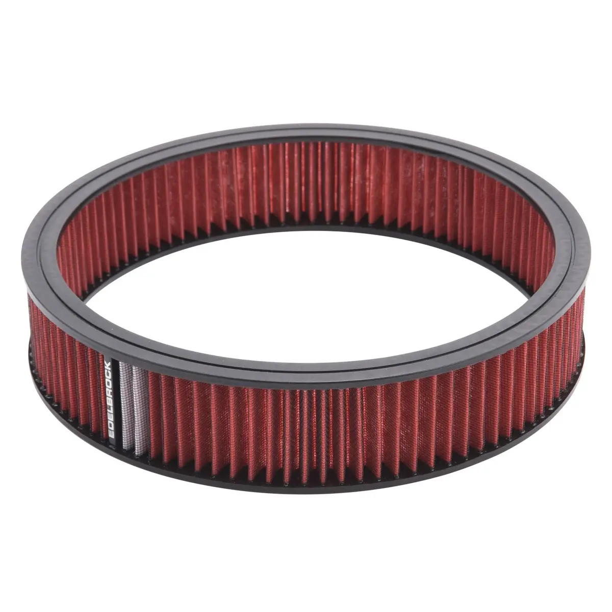 Edelbrock Pro-Flo 14" Round Air Cleaner Element Only (Red) 1