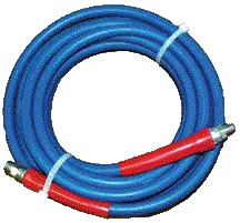 Blue 4000 Psi 3/8"X50' Wrapped Hose (5857) 1