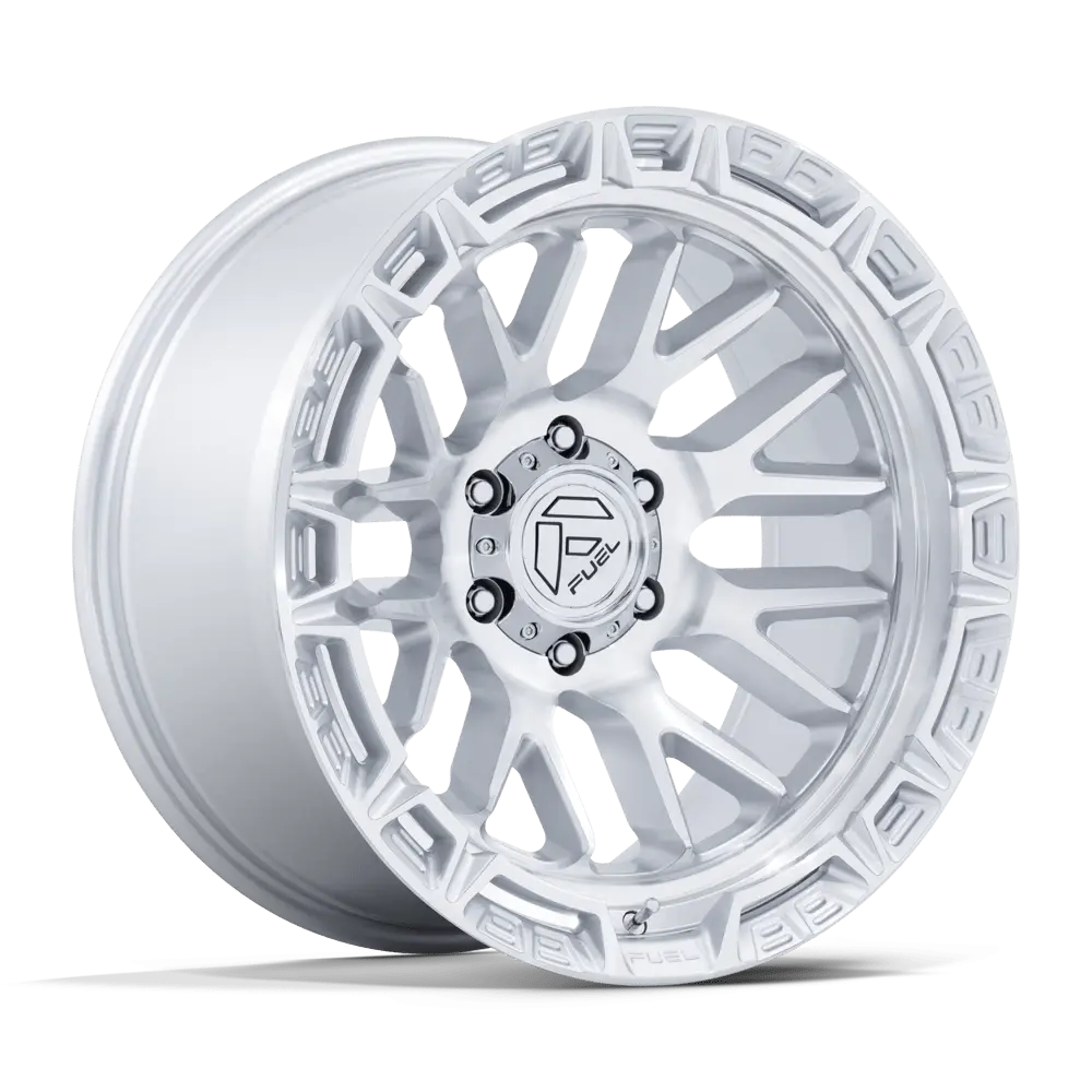 Fuel Rail Fc890 Gloss Silver Machined Face 1