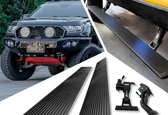 Everest Electric Side Steps: E-Boards – Running Boards 1