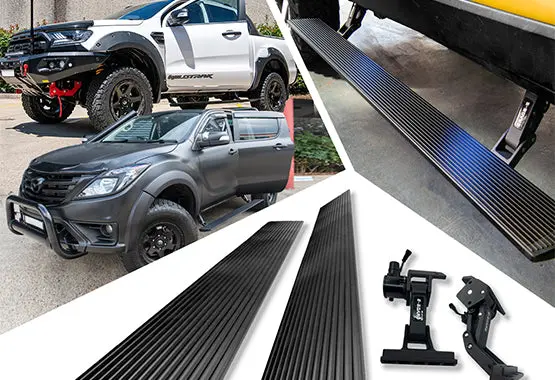 Ranger Electric Side Steps: E-Boards – Running Boards 1