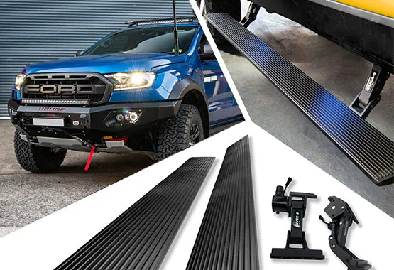 Raptor Electric Side Steps: E-Boards – Running Boards 1