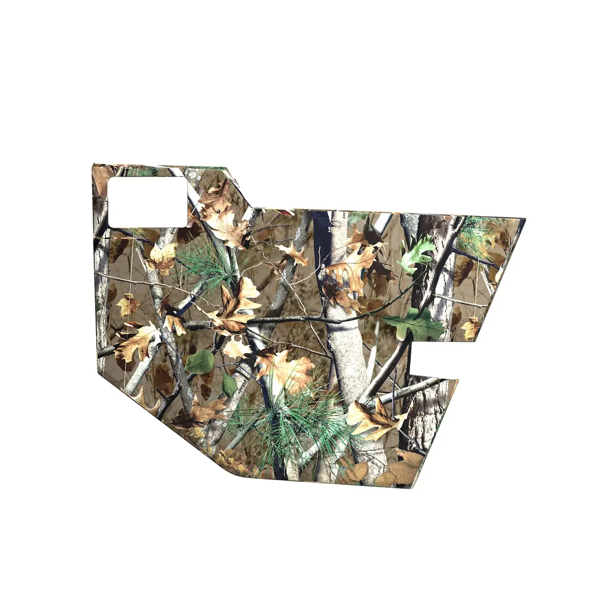 Front Exterior Door Accent Panel, Polaris Pursuit Camo 1
