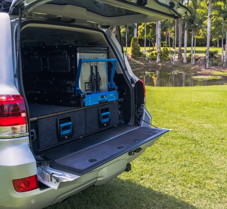 Msa 4X4 Landcruiser 100 Series Double Storage Drawer System 1