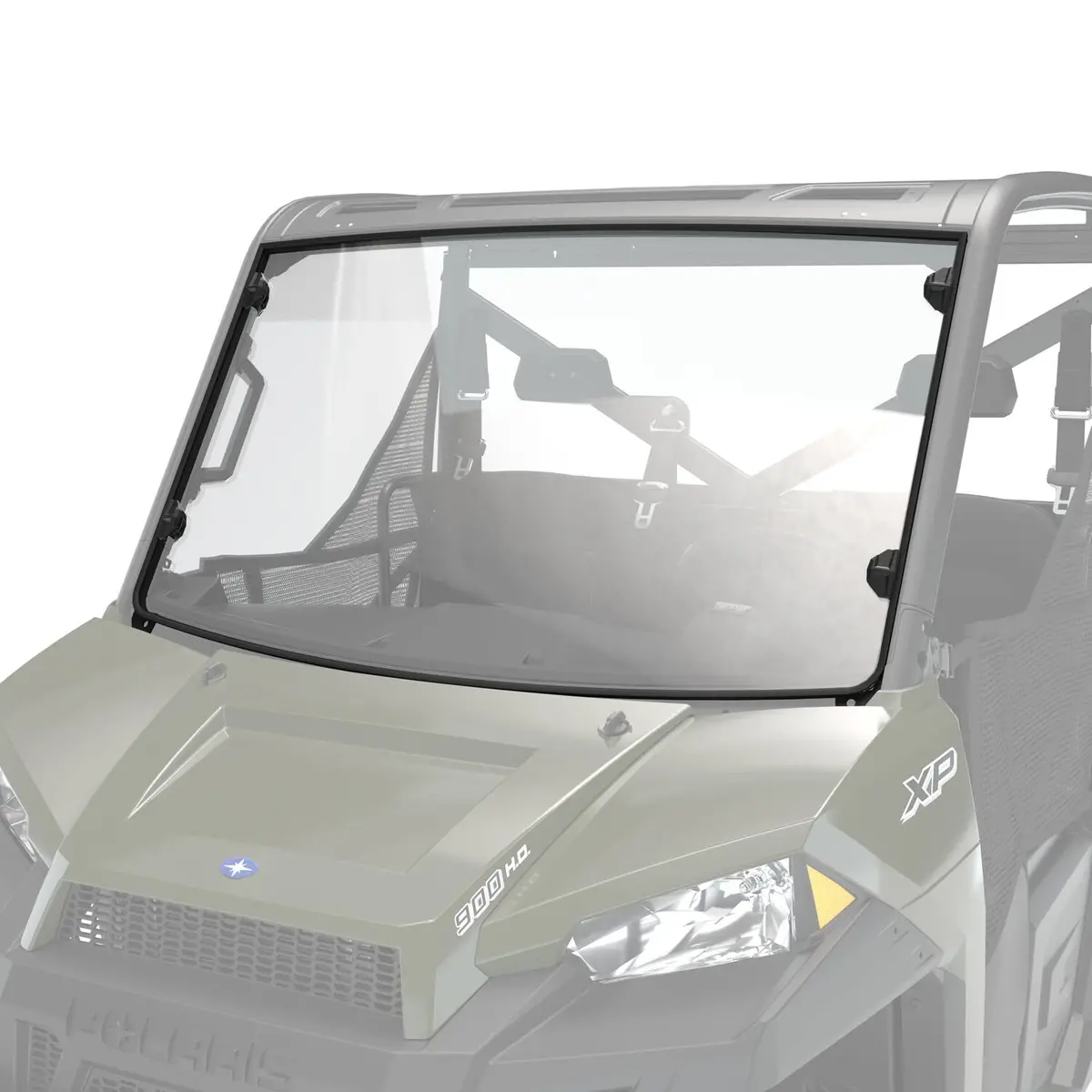 Hard Coat Poly Full Windshield, Clear 2883300 1