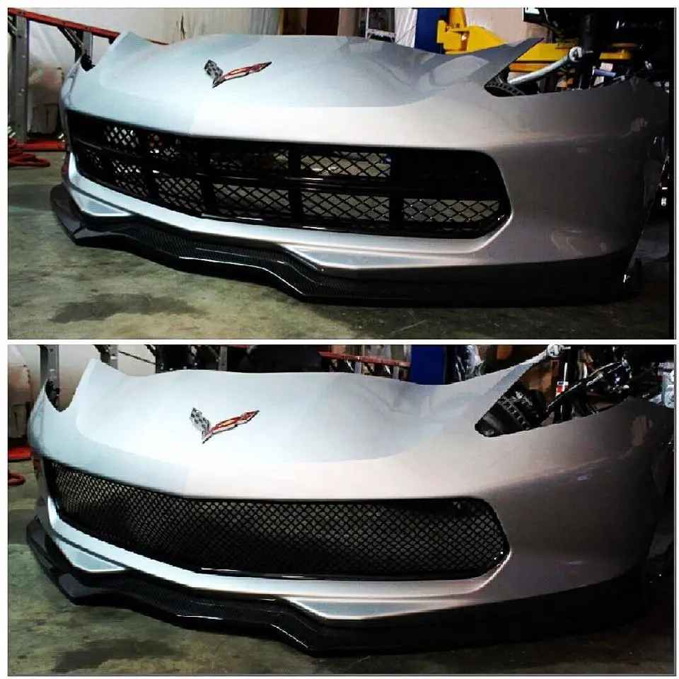 Racemesh Grilles: One Piece Grill  [C7 Corvette, Z06, Lt1 Lt4] 1