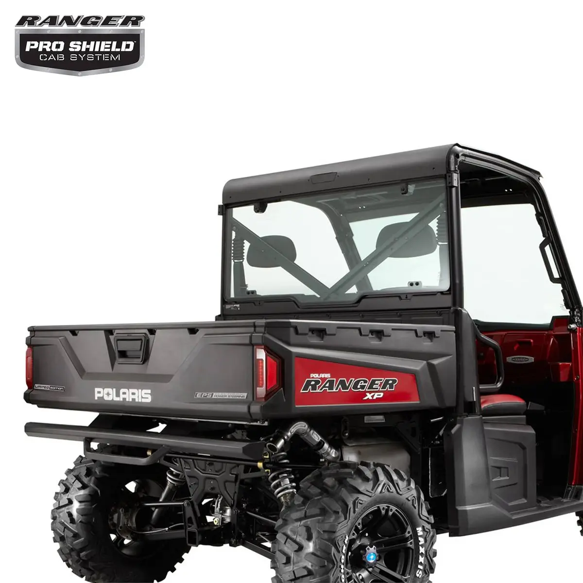 Pro Shield Glass Rear Panel With Lock & Ride Technology 2