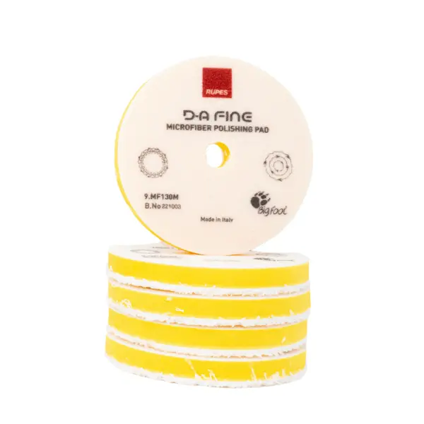 Rupes D-A Fine Polishing Microfiber Pad (Yellow) 6