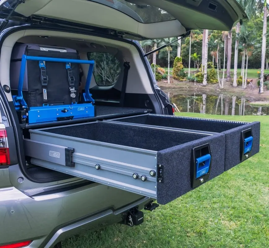 Msa 4X4 Patrol Y62 Double Storage Drawer System 1