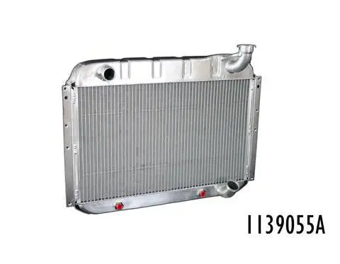 Dewitts: 1955-60 Corvette, Df Automatic Aluminum 2 Row 1" Tube, Natural 1