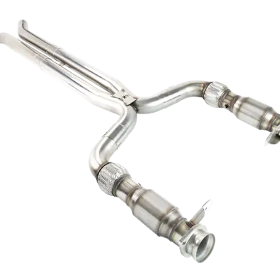 Kooks Headers & Exhaust:  2015+ Ford Mustang Shelby Gt350 / Gt350r Tuner Catted X-Pipe 1