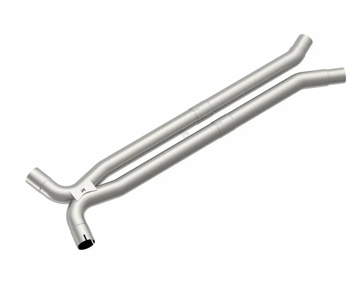 Kooks:  2020 Ford Mustang Gt500 5.2L -- 3" X 2 3/4" (Oem) Ss Resonator Delete X Pipe 1