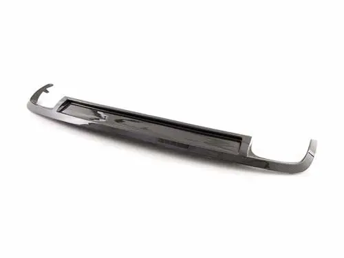 Awe: 2009-16 Audi B8.5 A4 Quattro - Carbon Fiber Quad Tip Valance 1