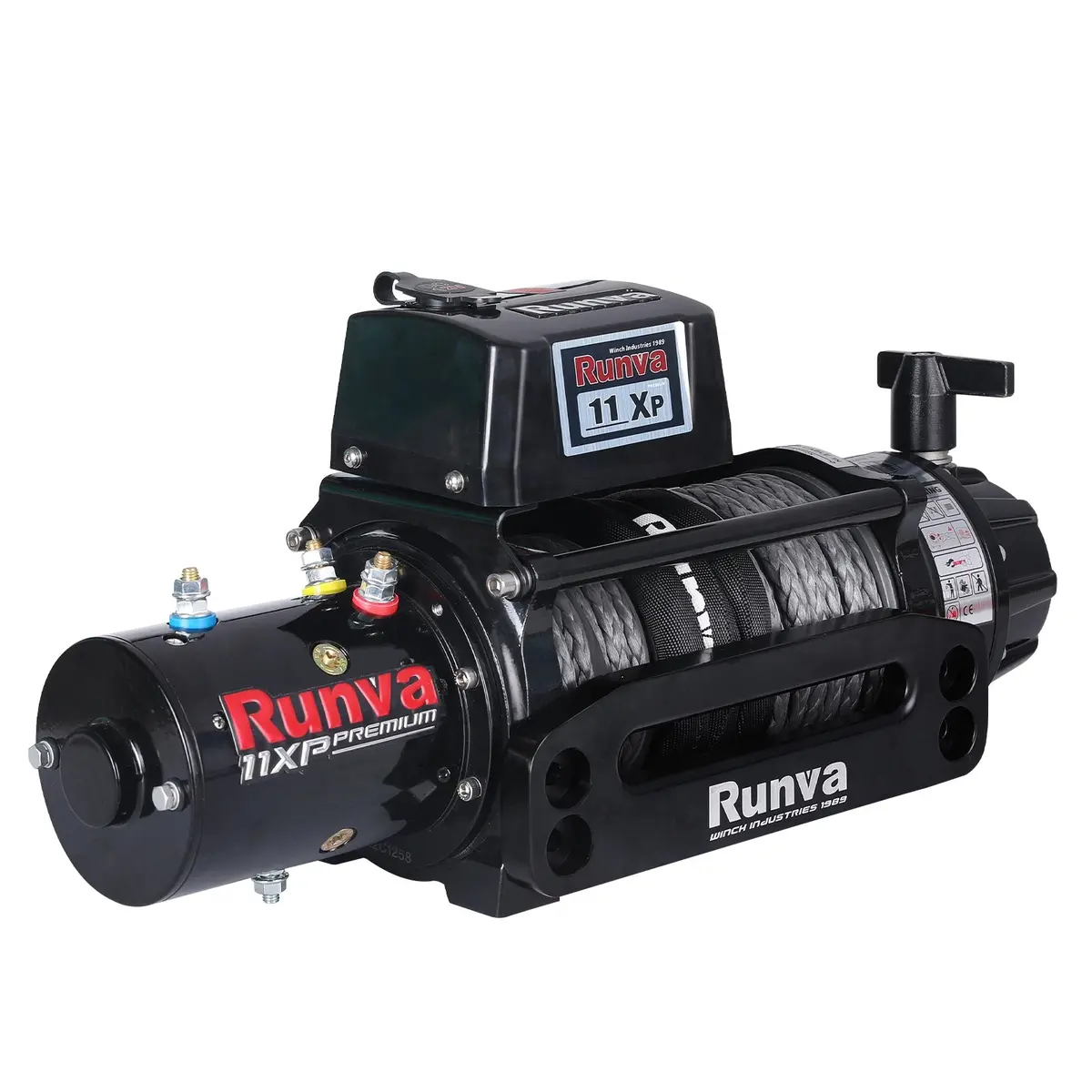 Runva 11Xp Premium 12V With Synthetic Rope 1