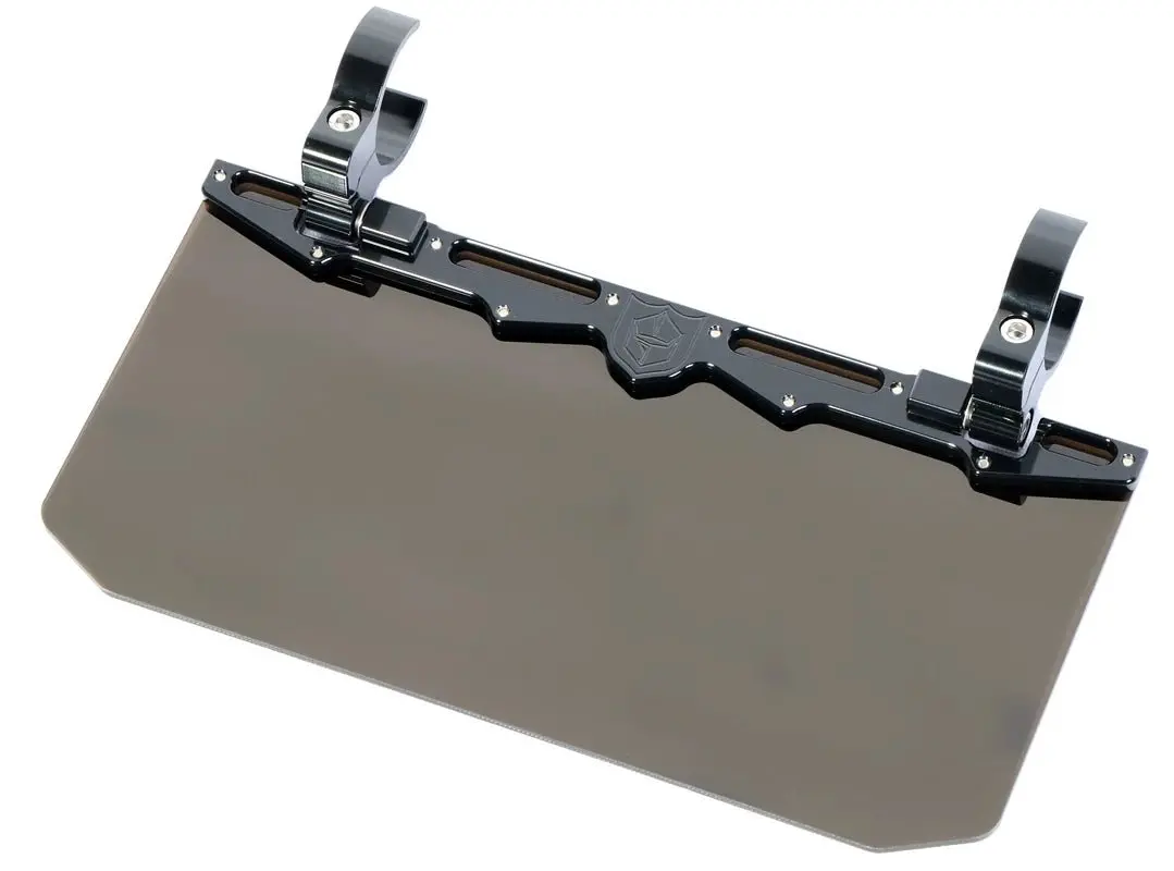 12" Tinted Aluminum Visor | Pro Armor 1